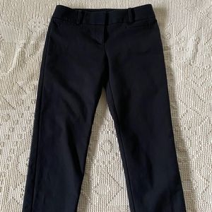 ann taylor loft black pants